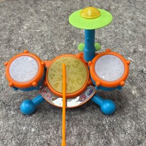 VTech KidiBeats Kids Drum Set Musical Toy – Lights & Sounds